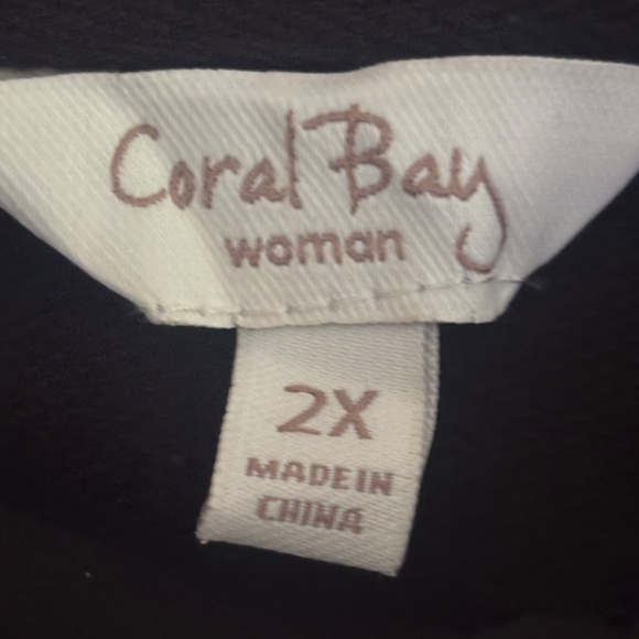 GORGEOUS Plus Size Black Knit Zip Cardigan Jacket with embellishments 2X - Picture 6 of 8